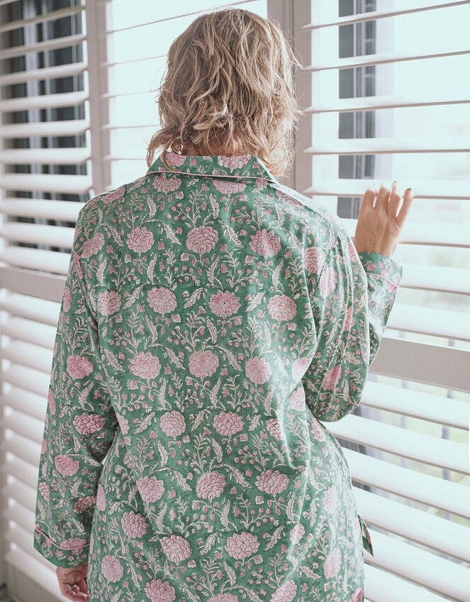 Dilli Grey Johair Pajama Set, Green (GREEN), large