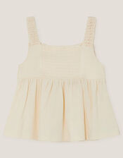 Crochet Flower Cami Top, Pink (PINK), large