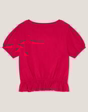 You Are My Sunshine Frill T-Shirt, Red (RED), large