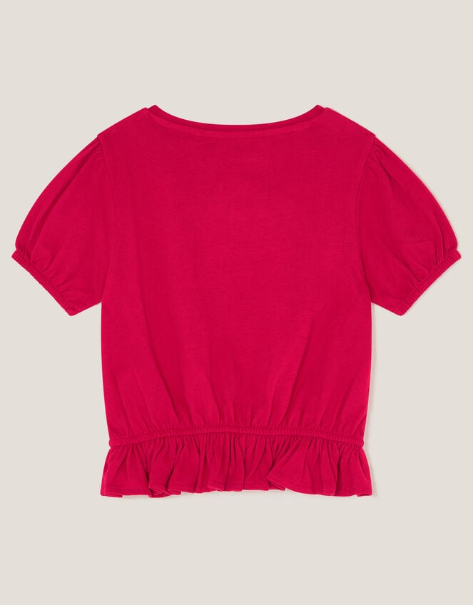You Are My Sunshine Frill T-Shirt, Red (RED), large