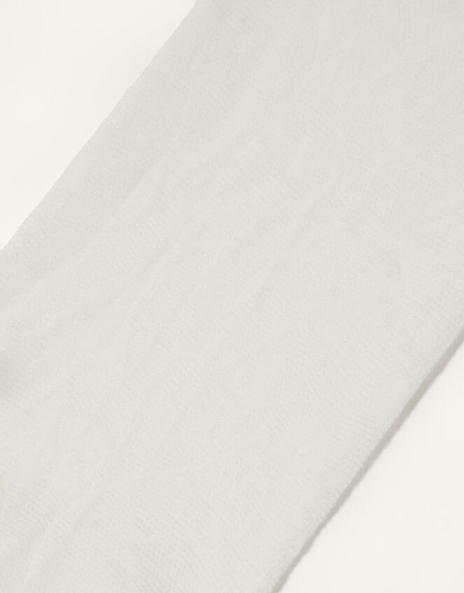 Baby Butterfly Lace Tights, Ivory (IVORY), large