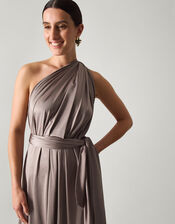 Thea Multiway Bridesmaid Dress, Mink (MINK), large