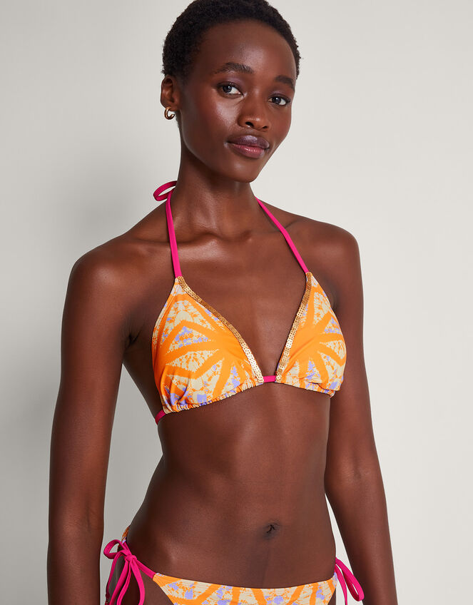 Santiago Bikini Top, Orange (ORANGE), large