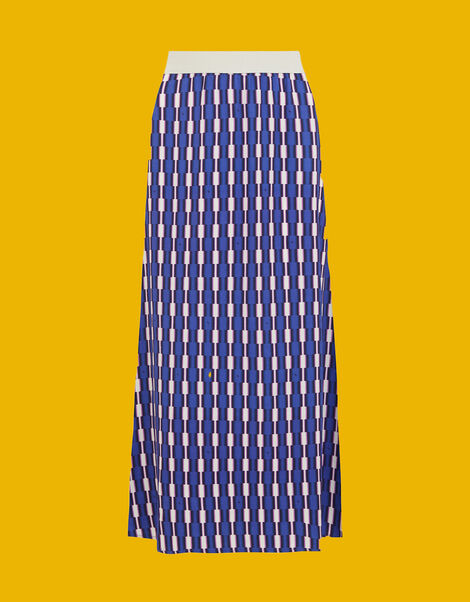 Mirla Beane Anya Skirt Blue, Blue (NAVY), large