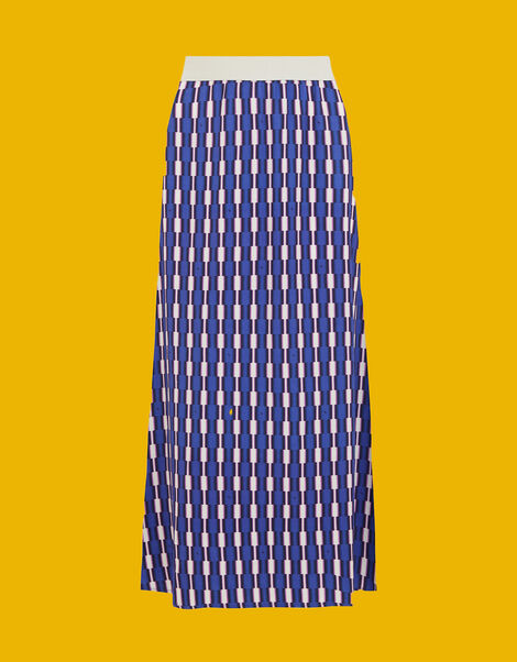 Mirla Beane Anya Skirt Blue, Blue (NAVY), large