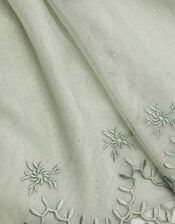 Baby Bonnie Embroidered Party Dress, Green (SAGE), large