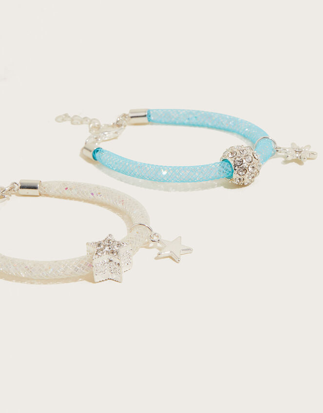 Frosted Encased Bracelets Set of Two, , large