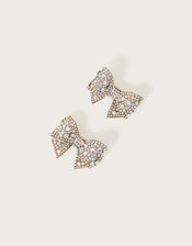 Twinkle Bow Hair Clips Set of Two, , large