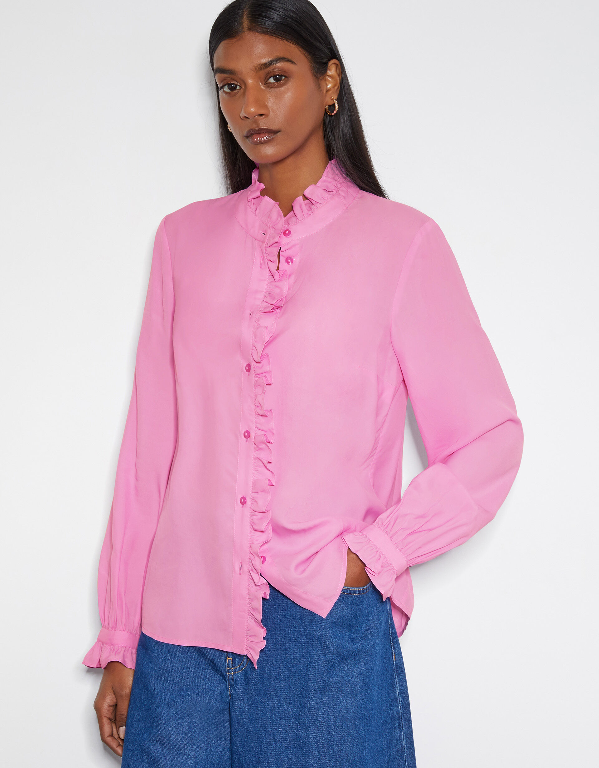 Viscose Pink Women s Tops Ladies T Shirts Going Out Tops Monsoon ROI