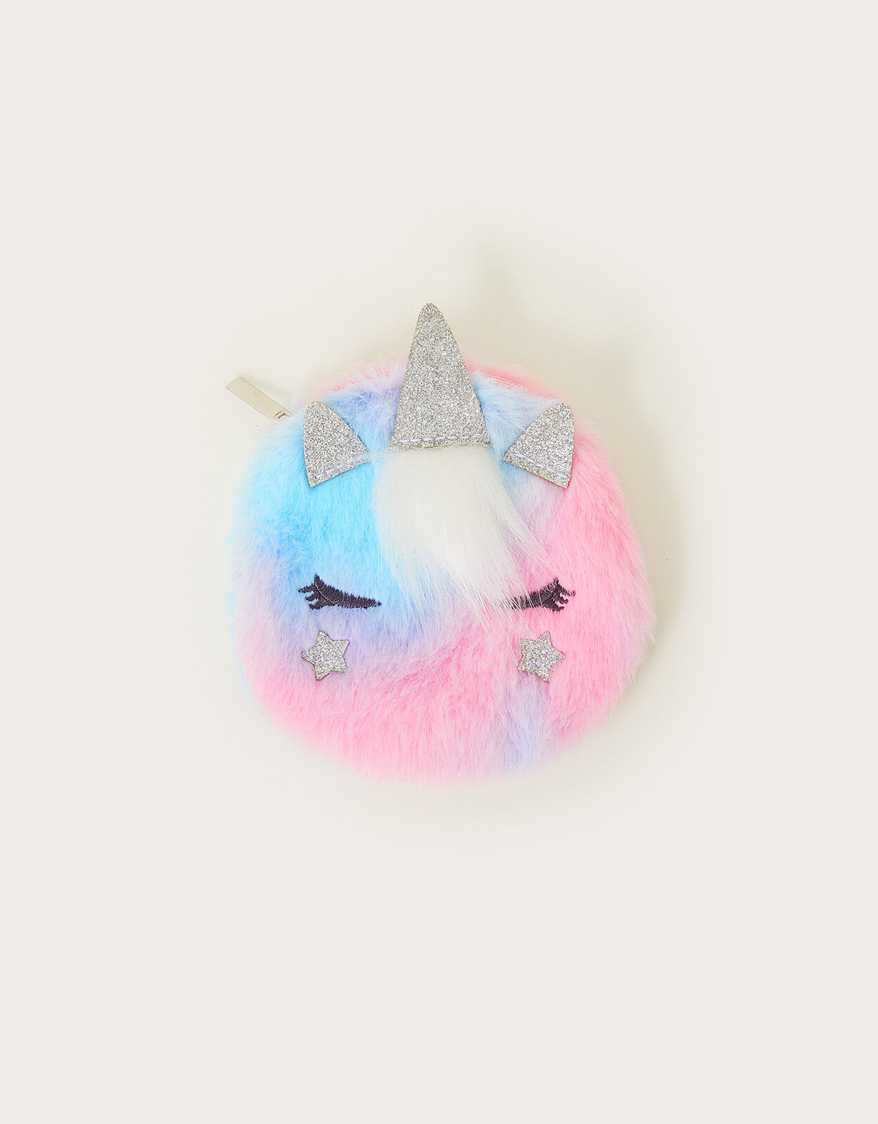 Fluffy Unicorn Mini Coin Purse