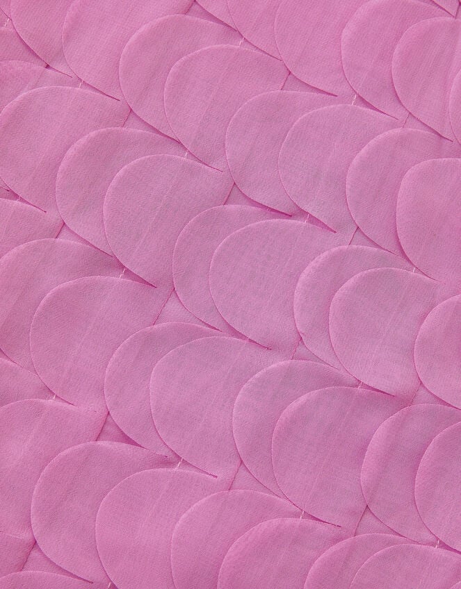 Jazzy Scallop Frill Shift Dress, Pink (MAGENTA), large