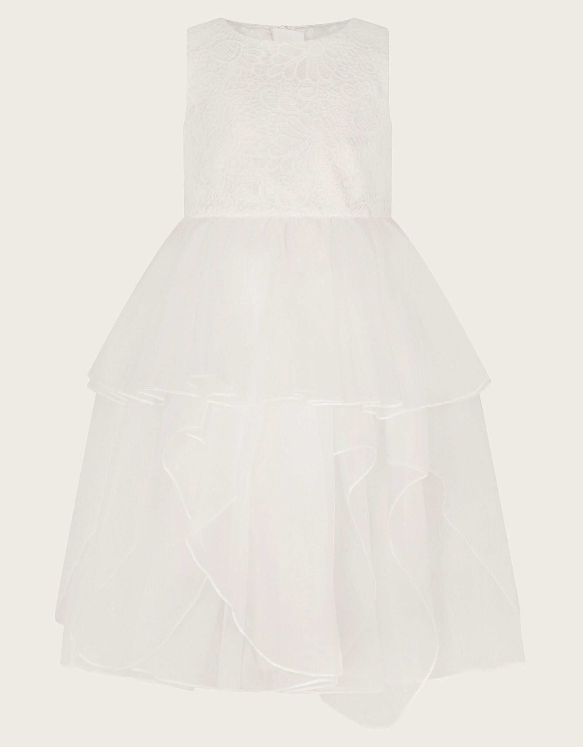 Monsoon ivory flower girl dress outlet