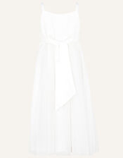 Tallulah Strappy Maxi Dress, Ivory (IVORY), large