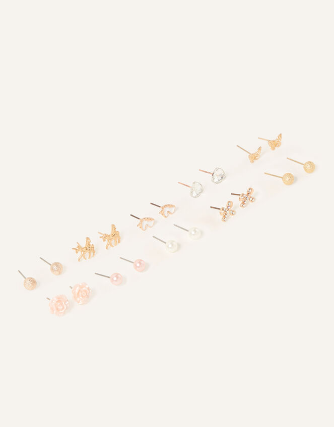 Dreamy Pearl Stud Earring Multipack, , large