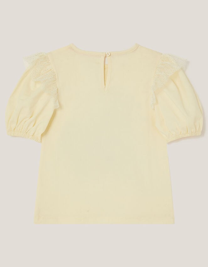 Unicorn Embellished T-Shirt, Ivory (IVORY), large