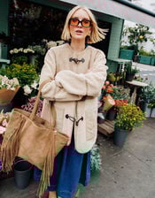 Teri Borg Duffle Jacket, Natural (STONE), large