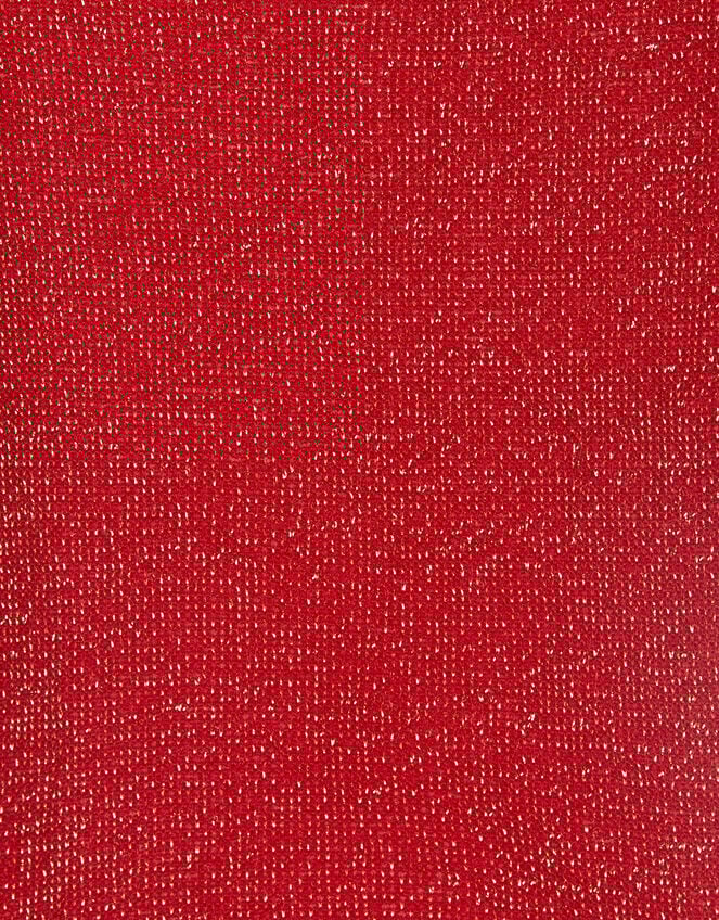 Sparkly Nylon Tights, Red (RED), large