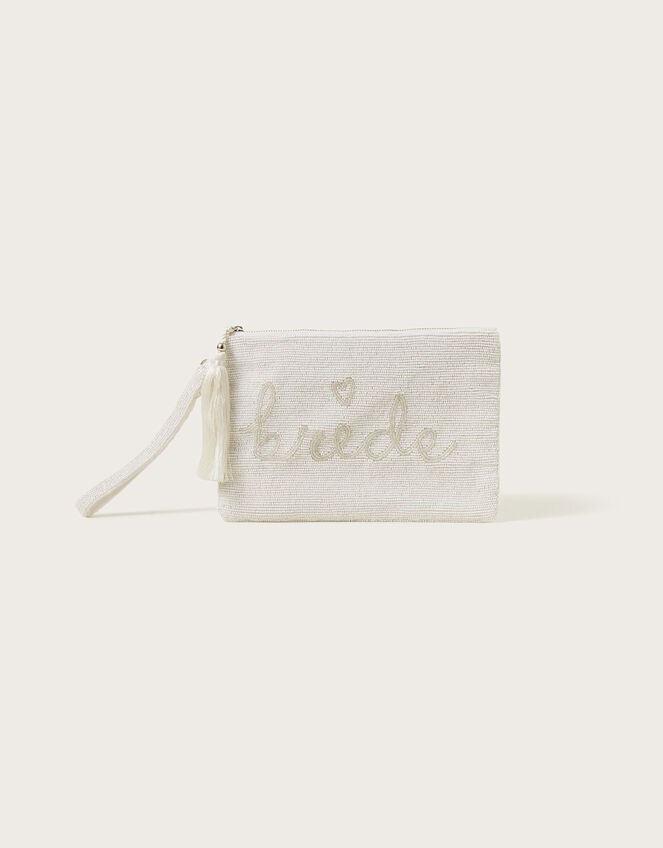 Embellished Bride Clutch Bag, , large