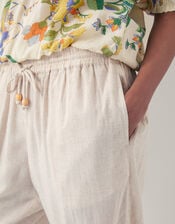 Judy Tapered Trousers, Natural (NATURAL), large