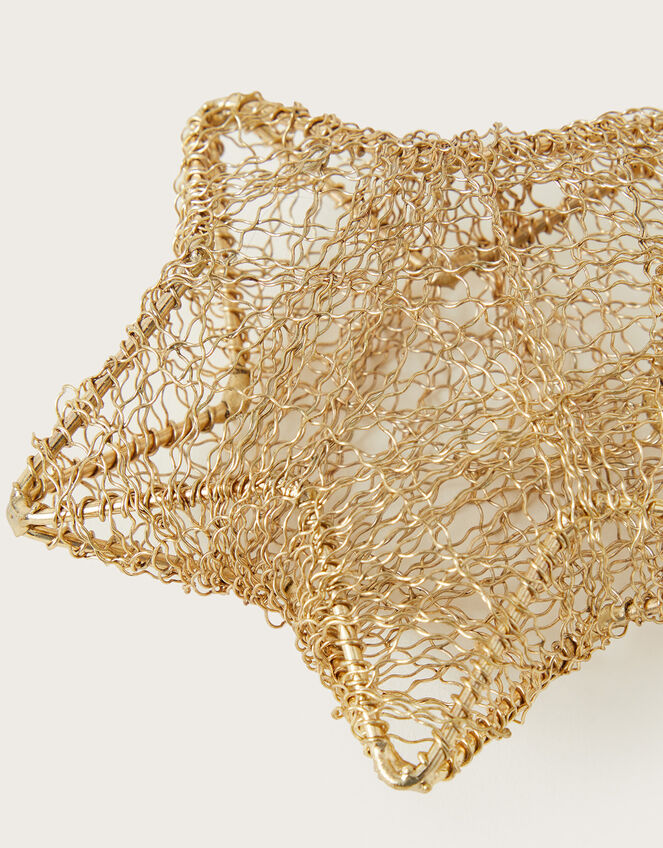 Star Hanging Decoration, Gold (GOLD), large