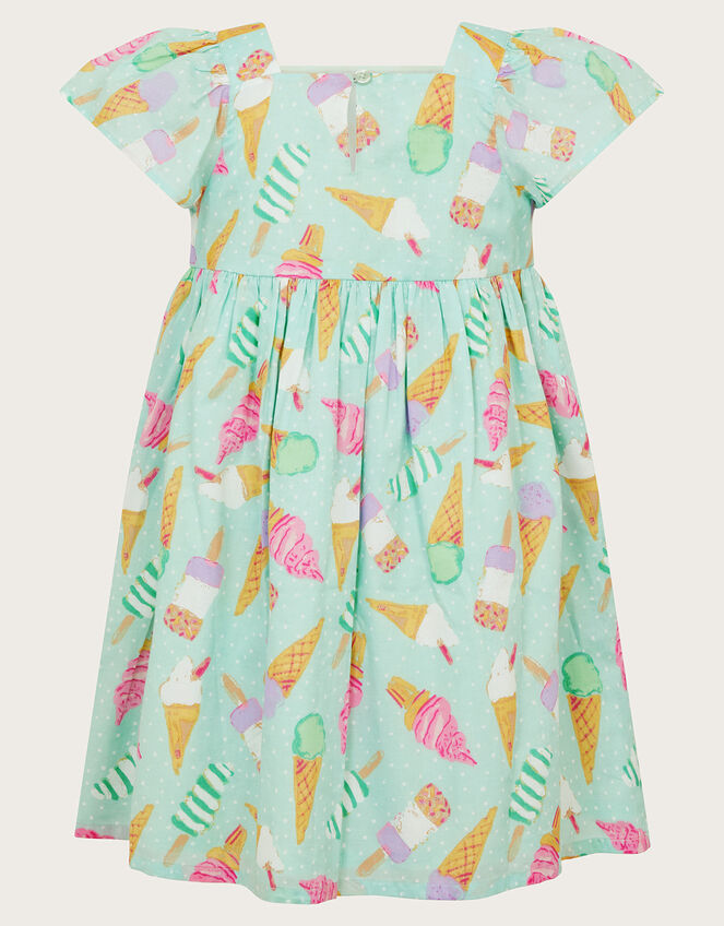 Ice Cream Dress, Blue (AQUA), large