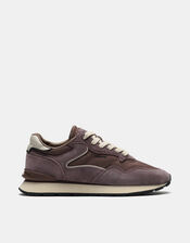 Hoff City Suede Trainers, Red (BURGUNDY), large