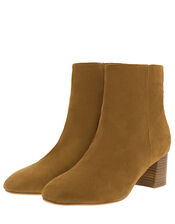 Solly Suede Ankle Boots, Camel (CAMEL), large