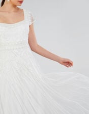 Simone Bridal Maxi Dress, Ivory (IVORY), large