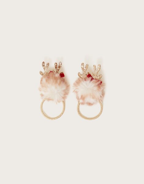 Ruby Reindeer Hairbands Set of Two, , large