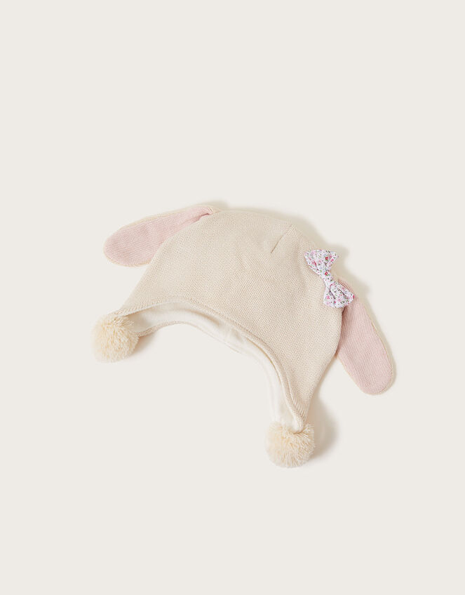 Baby Ellie Bunny Nepal Hat, Camel (OATMEAL), large