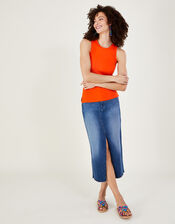 Jersey Cami Tank Top, Orange (ORANGE), large