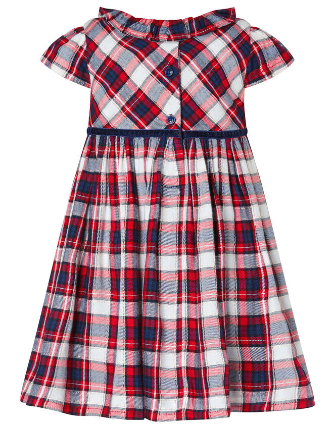 Baby Tartan Dress and Tights Set, Red (RED), large