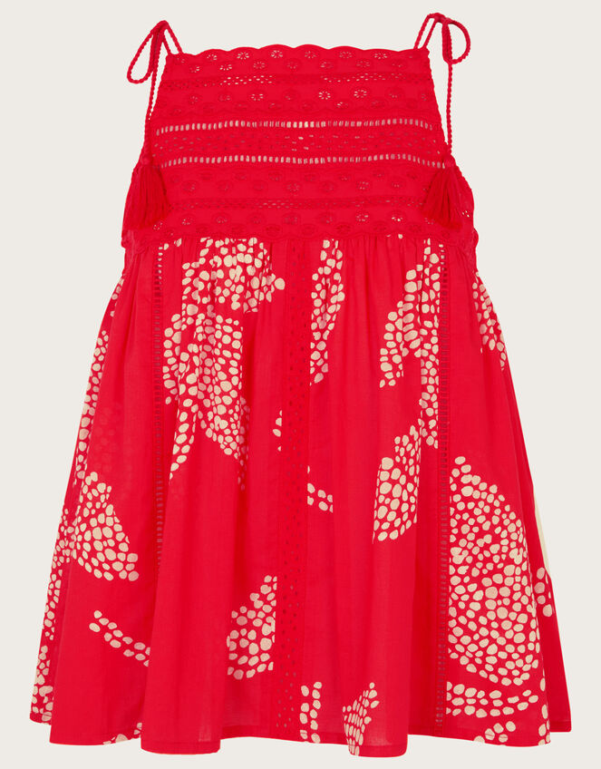 Mahi Halter High Neck Cami Top, Red (RED), large