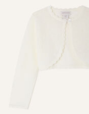 Baby Niamh Cardigan , Ivory (IVORY), large