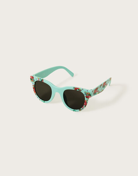 Floral Printed Sunglasses with Recycled Plastic, , large