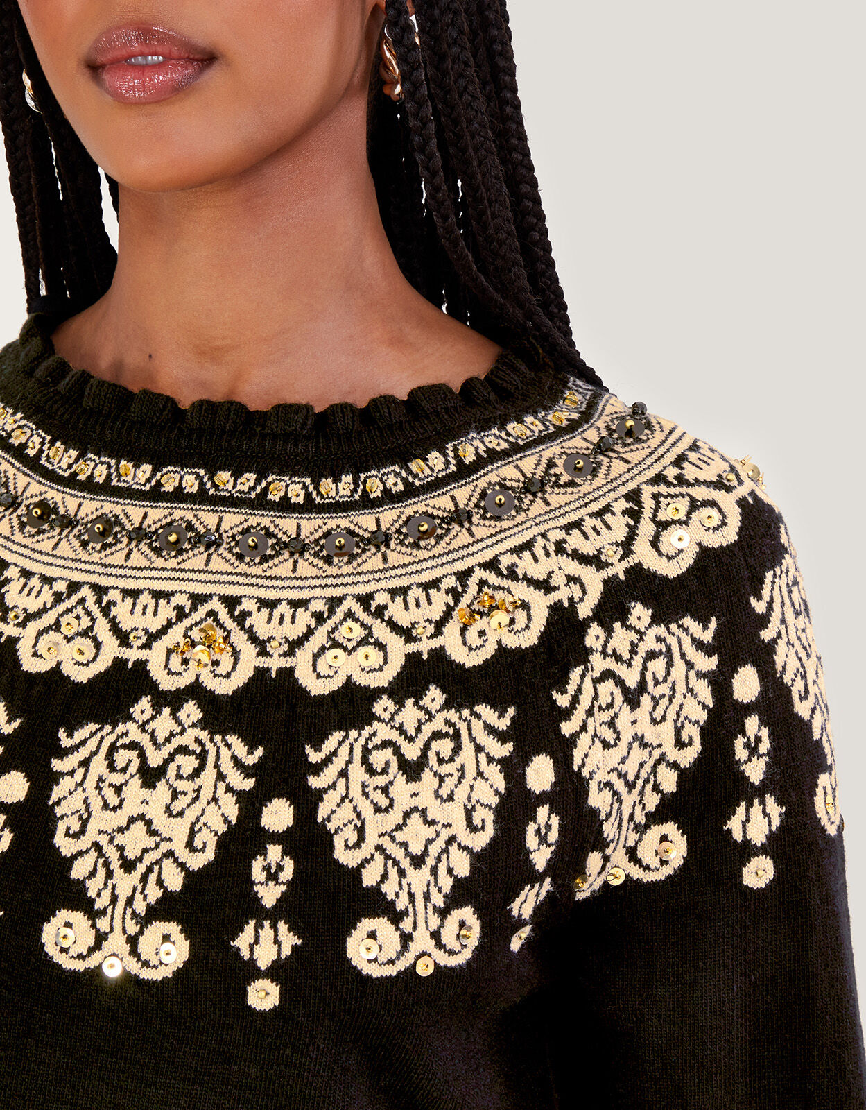 Black and deals gold jumpers