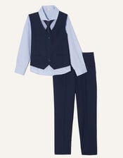 Adam Four-Piece Suit, Blue (NAVY), large