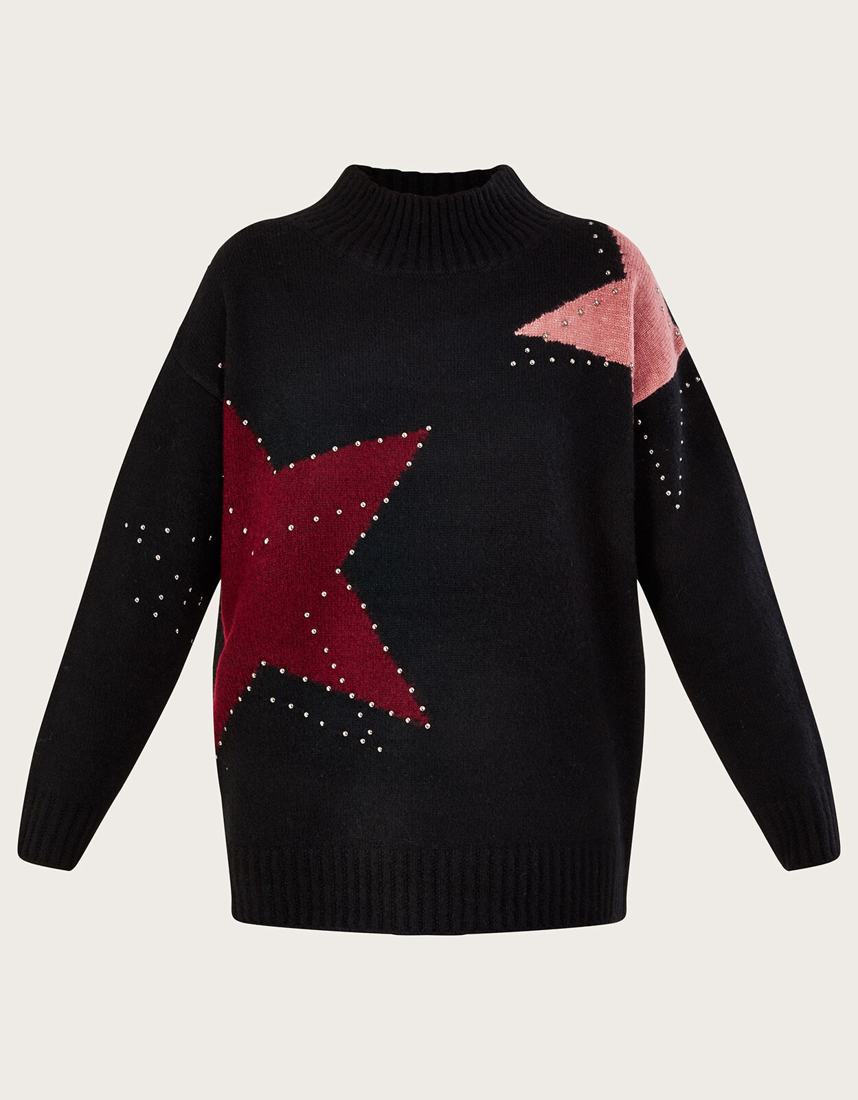 Jumper with clearance stars on