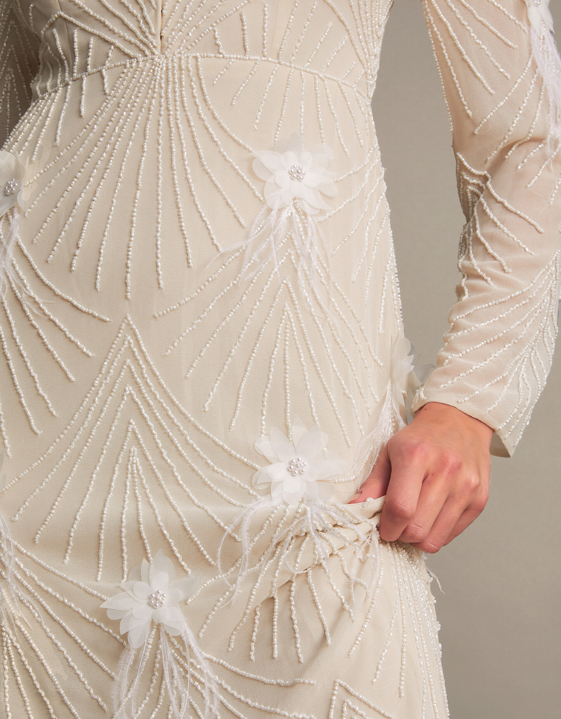 Monsoon lucia top wedding dress