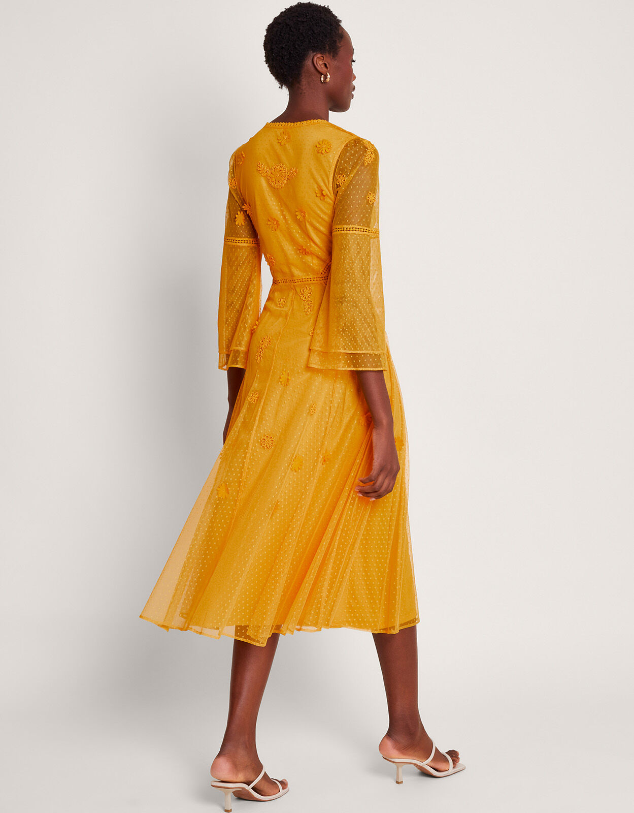 Monsoon mustard sales dress