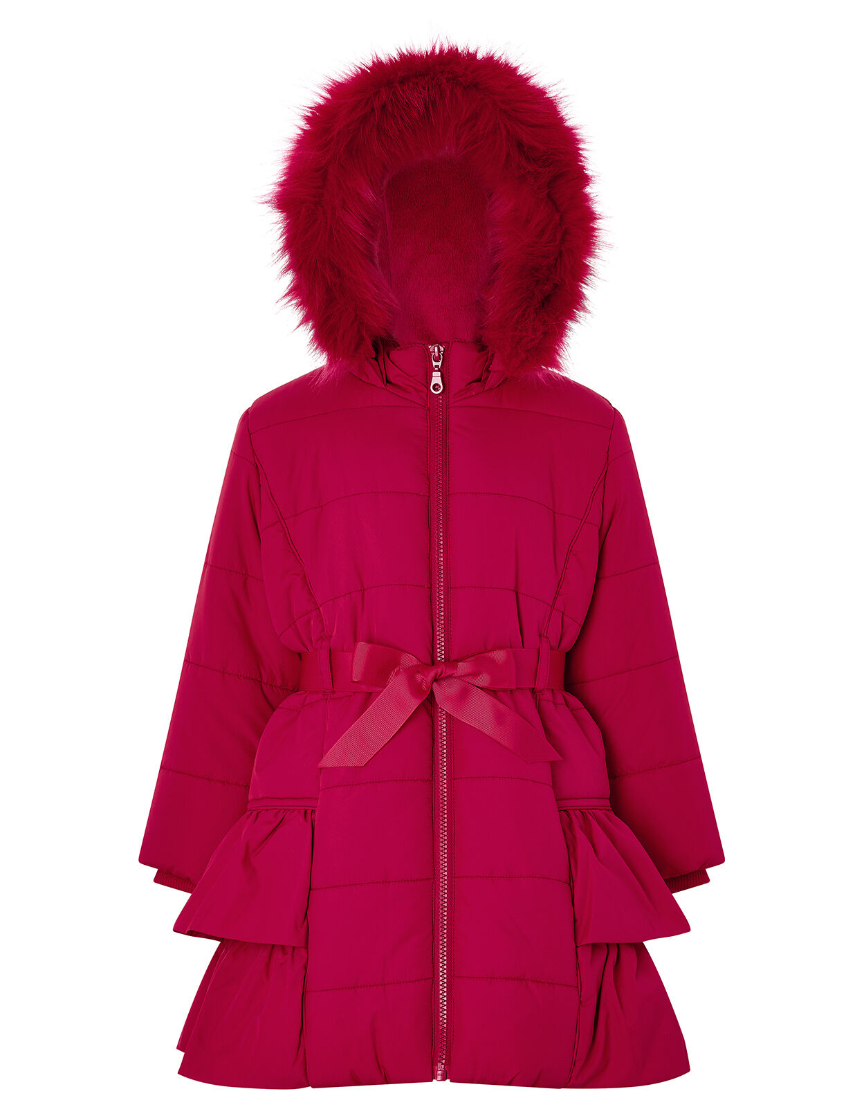 Monsoon girls red coat discount