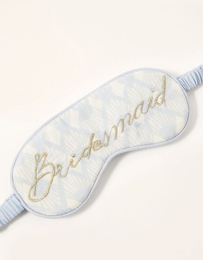 Bridesmaid Printed Eye Mask, , large