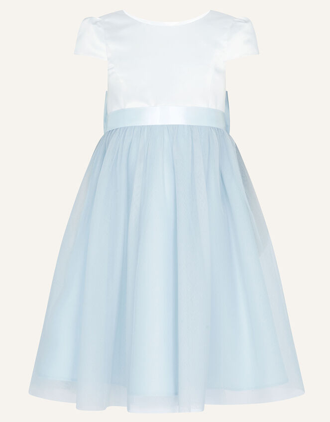 Tulle Bridesmaid Dress, Blue (BLUE), large