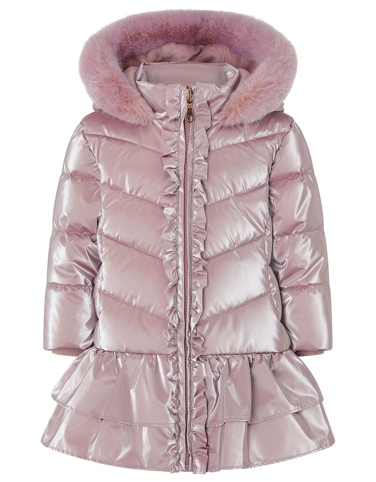 Monsoon pink jacket on sale