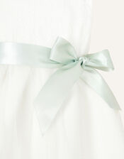 Baby Freya Scuba Bridesmaids Dress, Ivory (IVORY), large