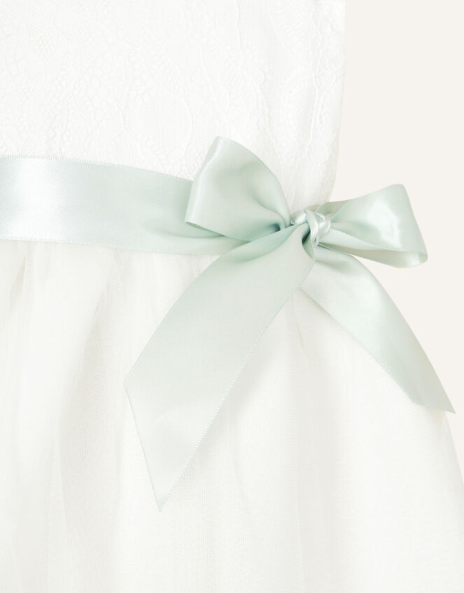 Baby Freya Scuba Bridesmaids Dress, Ivory (IVORY), large