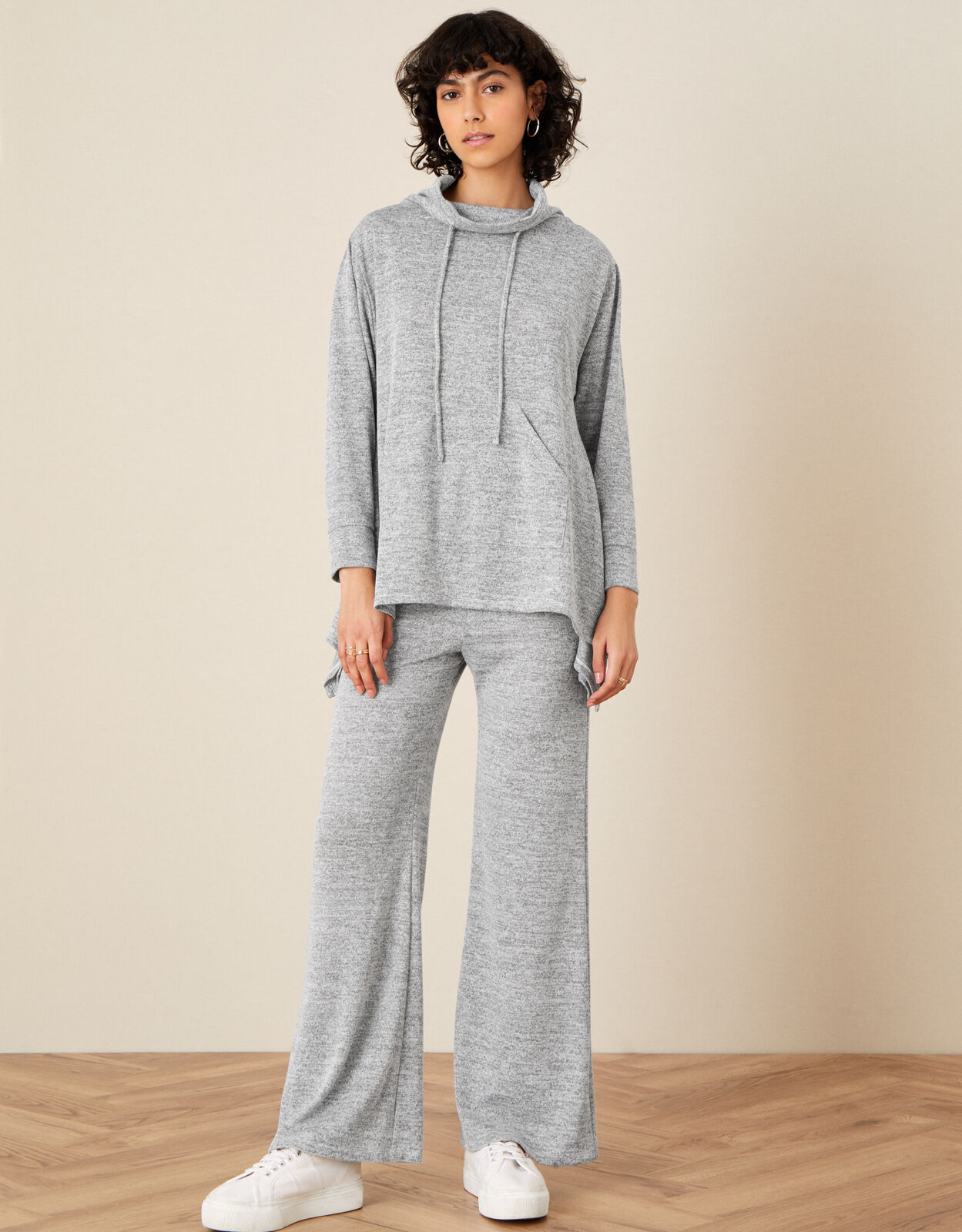 Jersey wide sales leg joggers