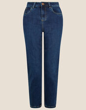 Safaia 7/8 Denim Jeans, Blue (INDIGO), large