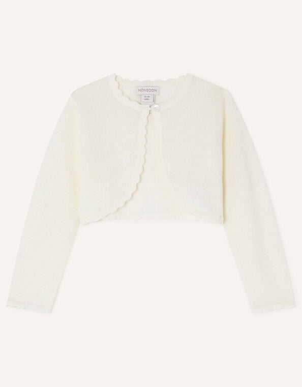 Baby Niamh Cardigan , Ivory (IVORY), large