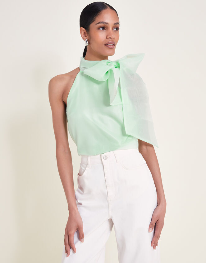 Vera Organza Top, Green (MINT), large